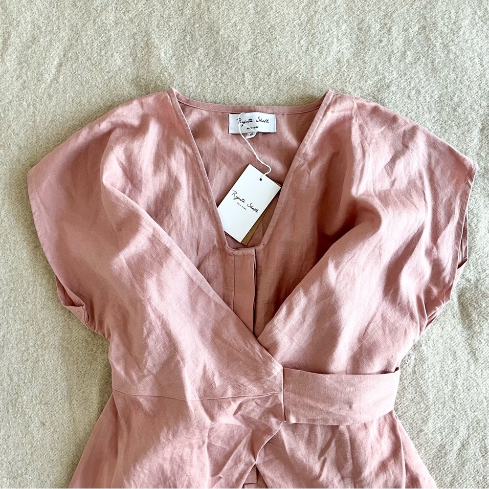 NWT Rujuta Sheth Venus jumpsuit in dusty pink - Picture 10 of 13